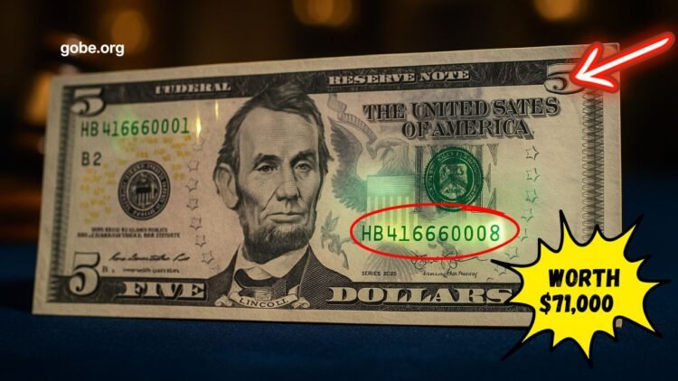 Rare $5 Bill Error - Mismatched Serial Number Note Sells For $71,000 – Do You Have One?